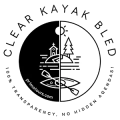 Clear Kayak Bled logo