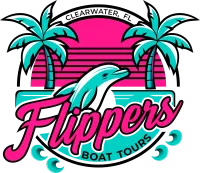 Flippers Fun Boat logo