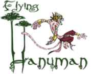Flying Hanuman logo