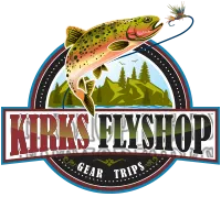 Kirk's Flyshop logo