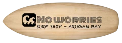 No Worries Surf Shop logo