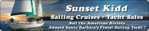 Sunset Kidd Sailing Cruises logo