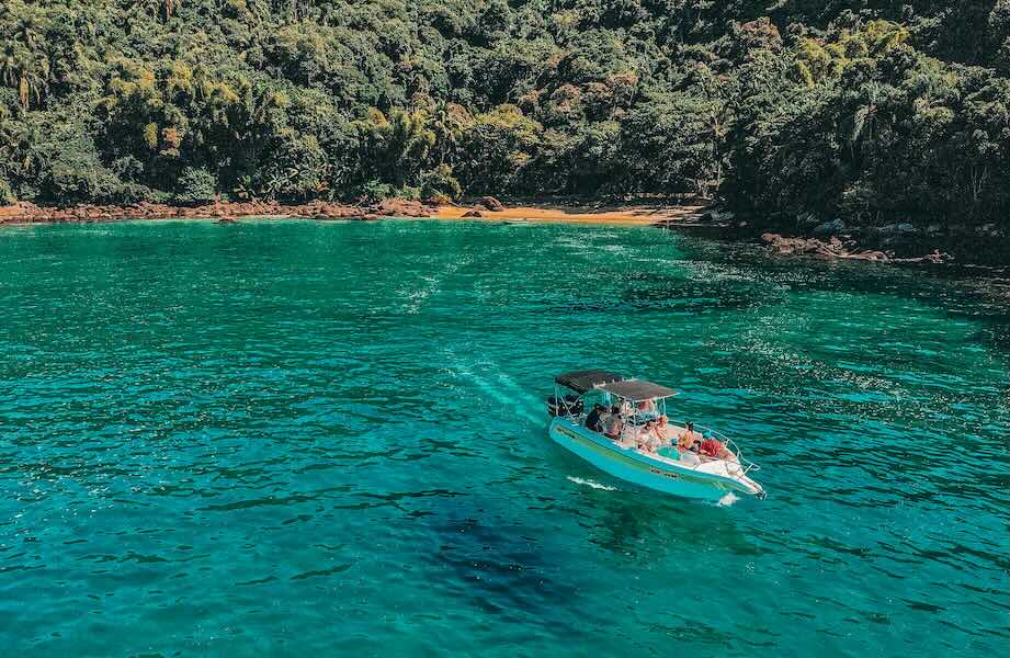 Charter vessel on the water