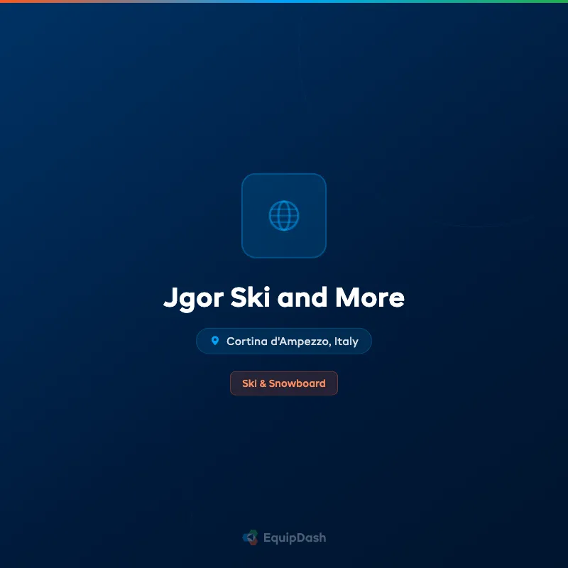 Jgor Ski and More