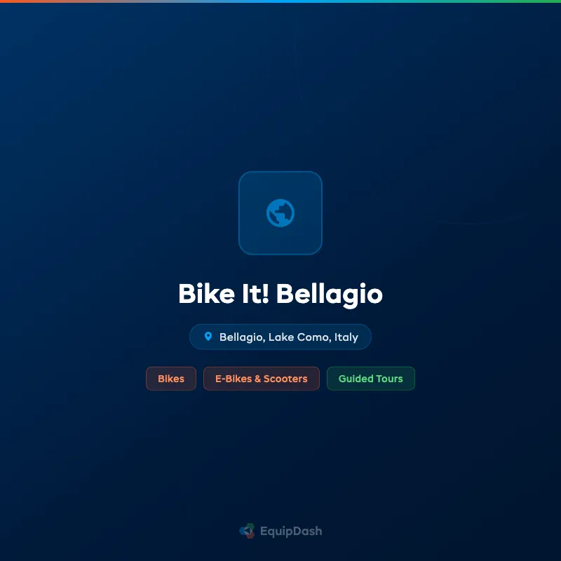 Bike It! Bellagio