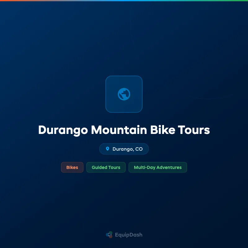 Durango Mountain Bike Tours