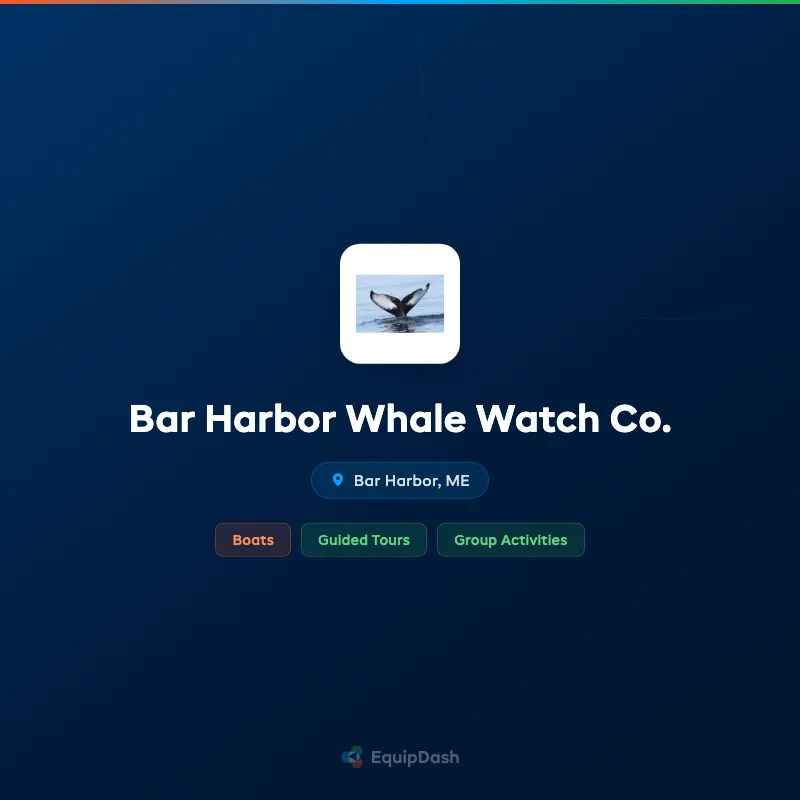 Bar Harbor Whale Watch Co.