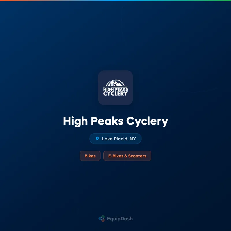 High Peaks Cyclery