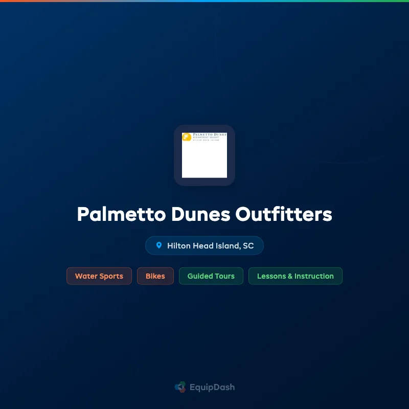 Palmetto Dunes Outfitters
