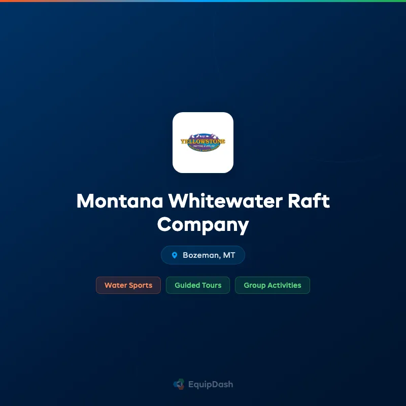 Montana Whitewater Raft Company