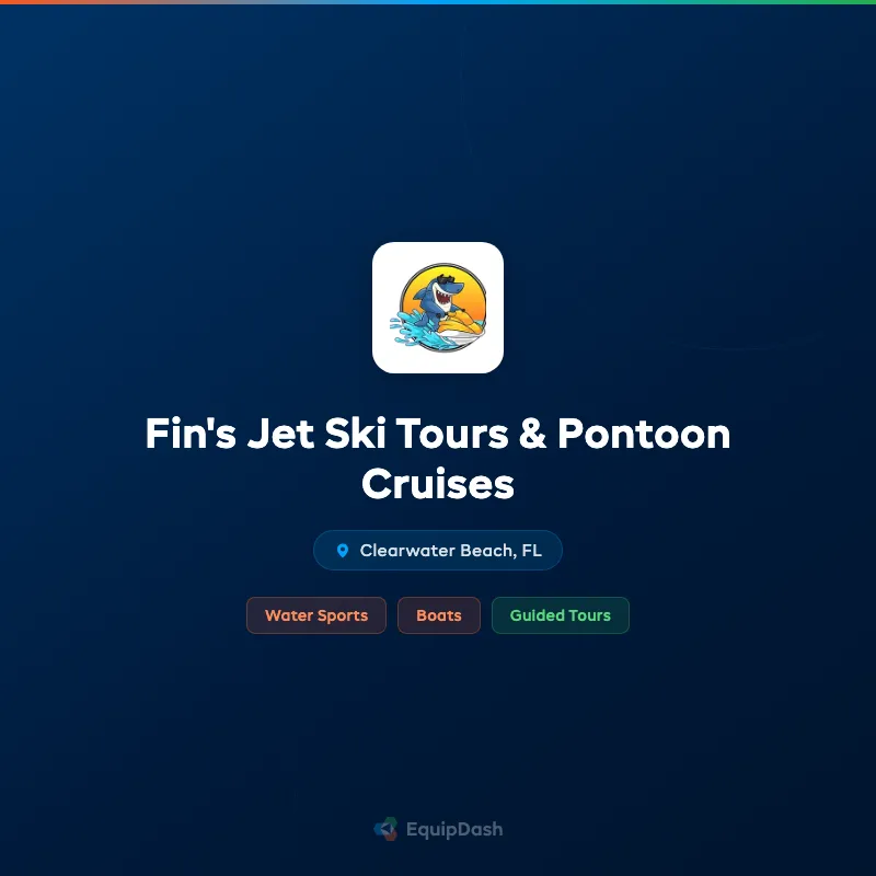 Fin's Jet Ski Tours and Pontoon Boat Cruises