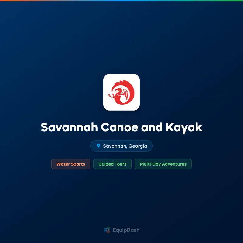 Savannah Canoe and Kayak
