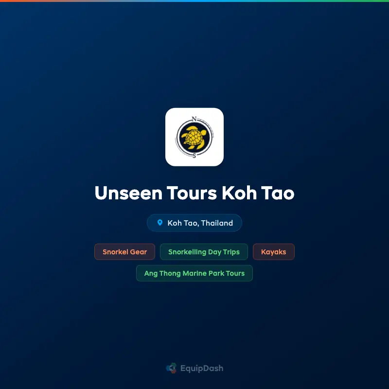 Unseen Tours Koh Tao