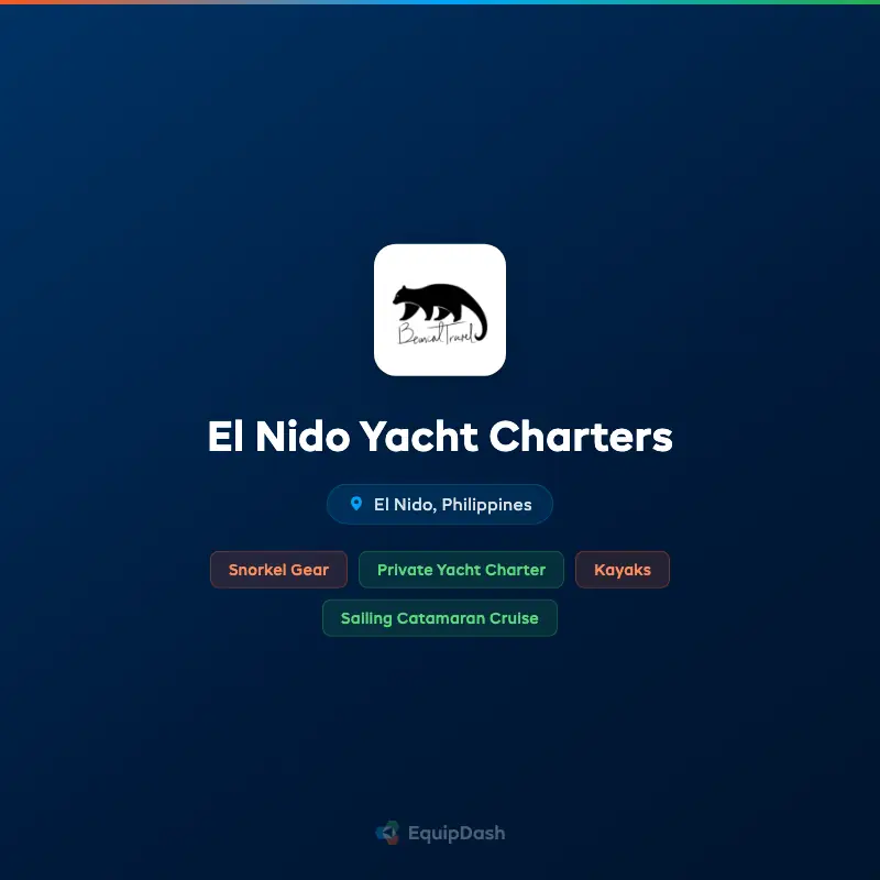 El Nido Yacht Charters