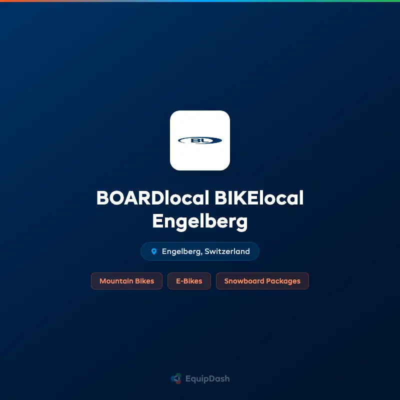 BOARDlocal BIKElocal Engelberg
