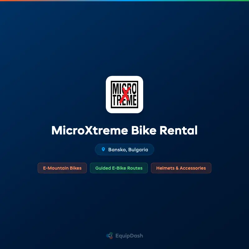 MicroXtreme Bike Rental