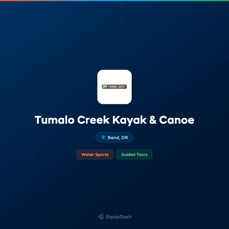 Tumalo Creek Kayak & Canoe