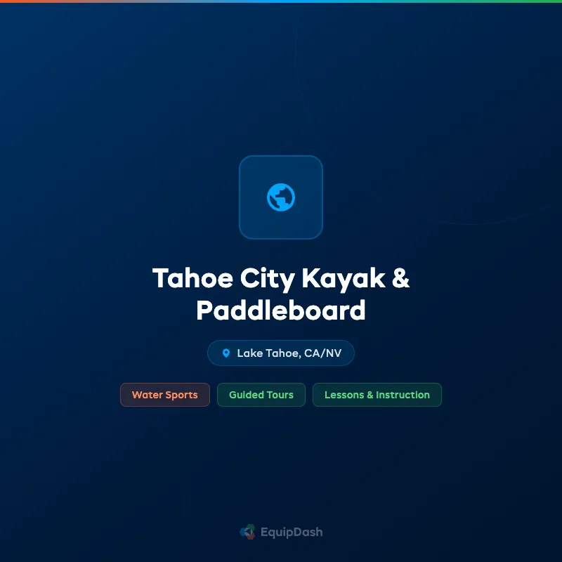 Tahoe City Kayak & Paddleboard