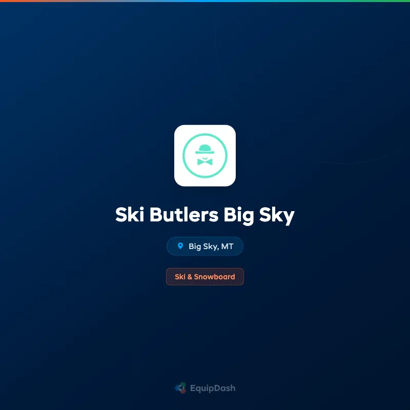 Ski Butlers Big Sky