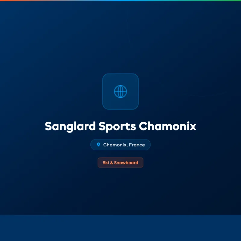 Sanglard Sports Chamonix