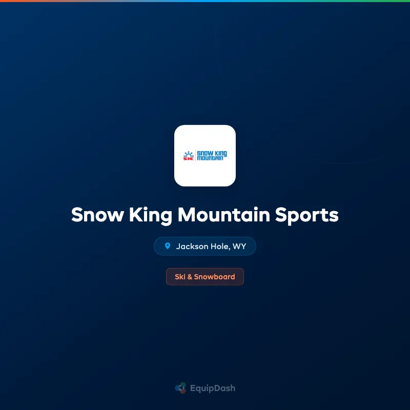 Snow King Mountain Sports