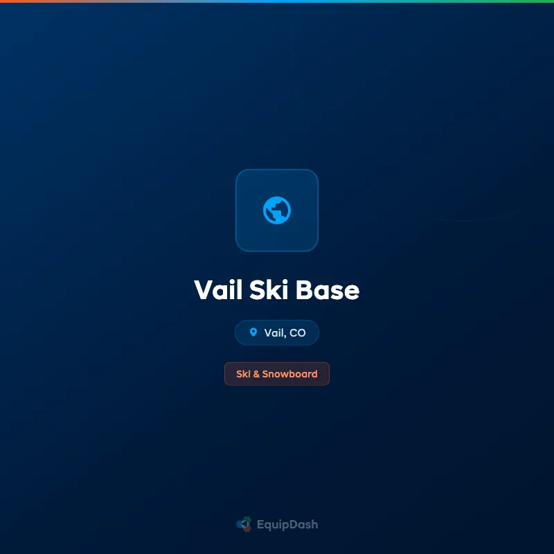 Vail Ski Base
