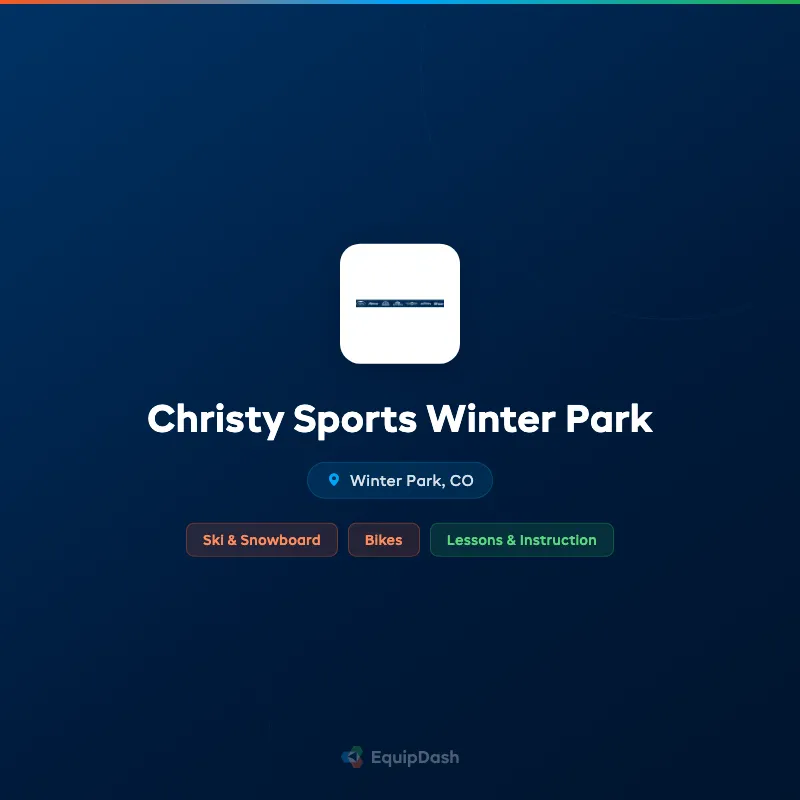 Christy Sports Winter Park