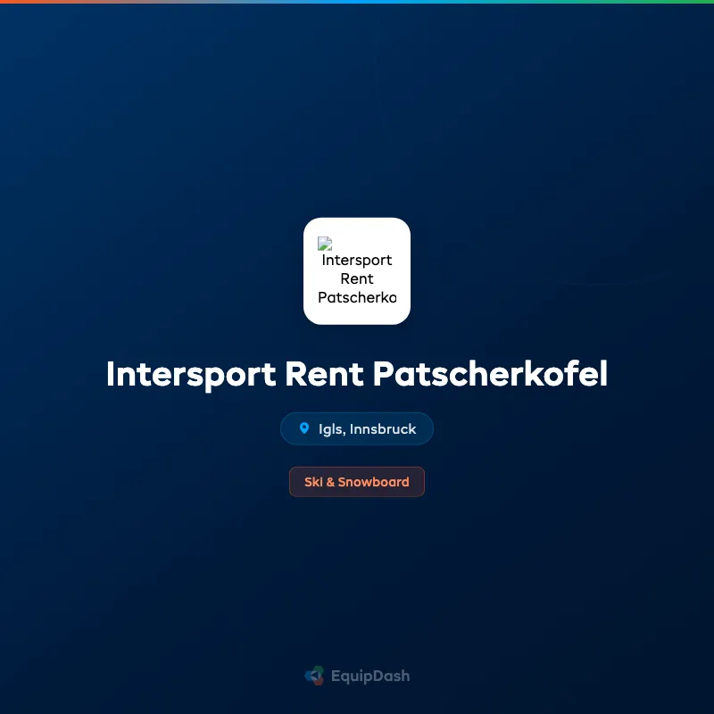 Intersport Rent Patscherkofel