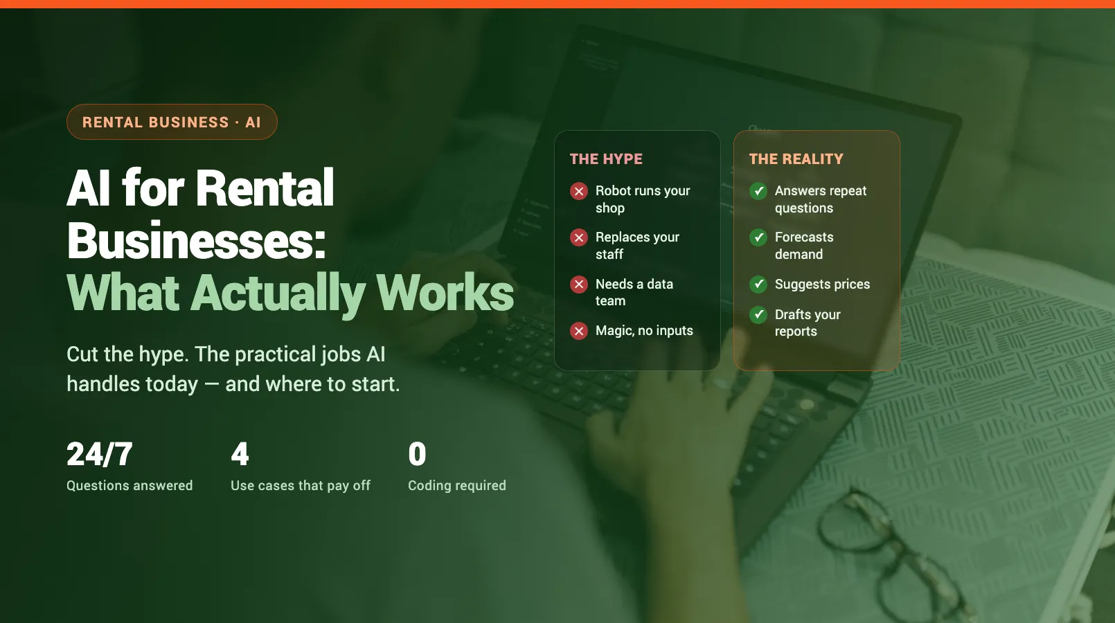 AI for Rental Businesses: What Actually Works