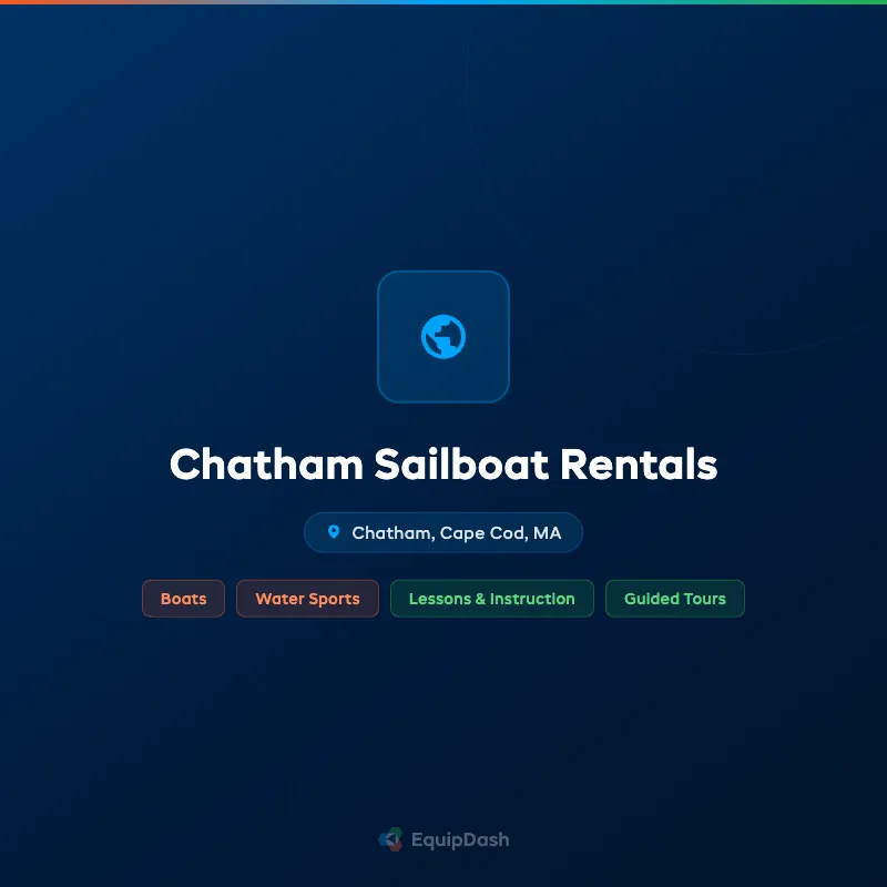 Chatham Sailboat Rentals