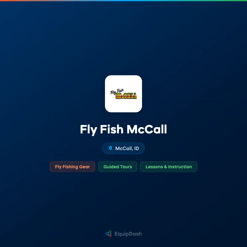 Fly Fish McCall