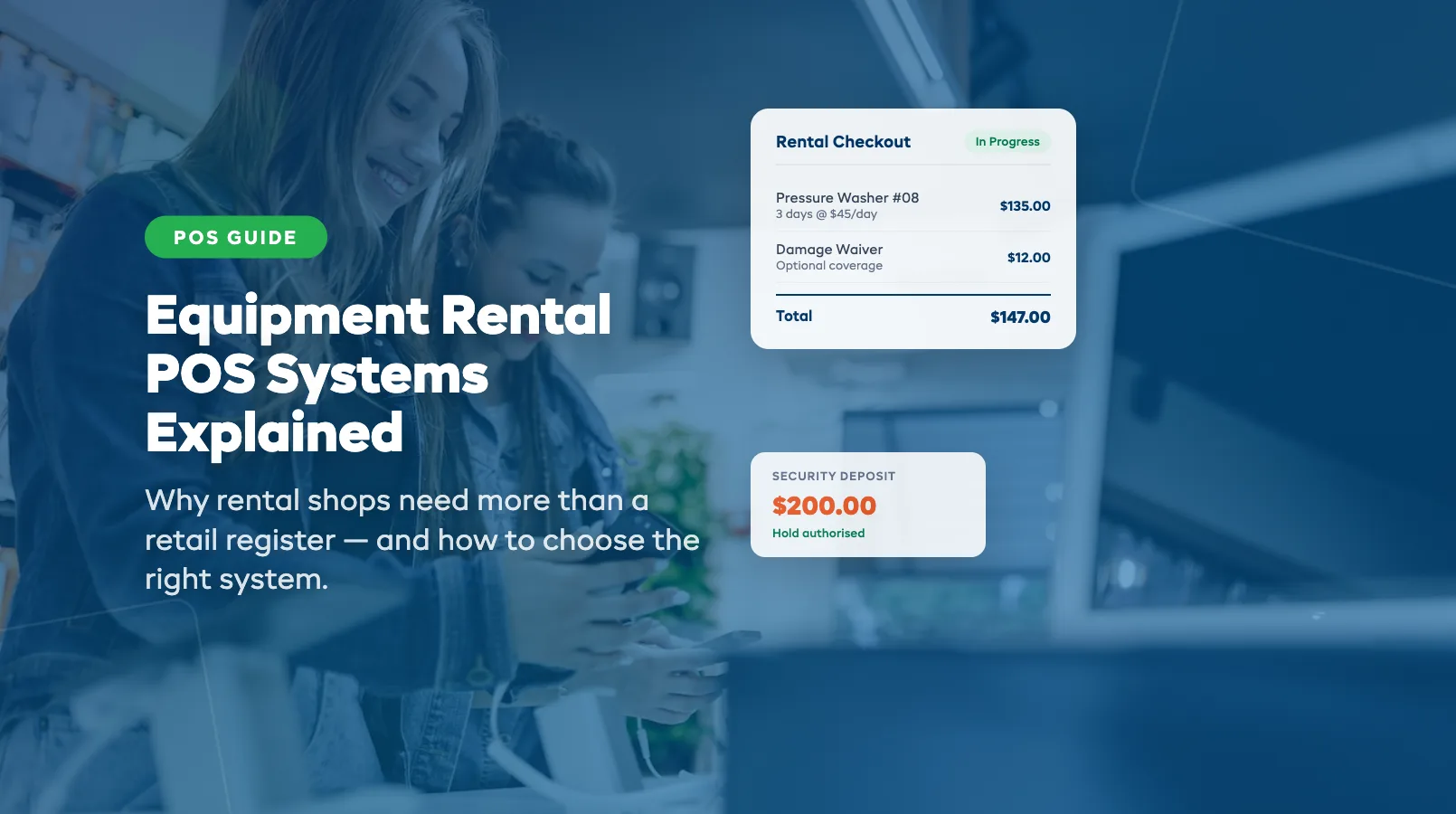 Equipment Rental POS Systems Explained