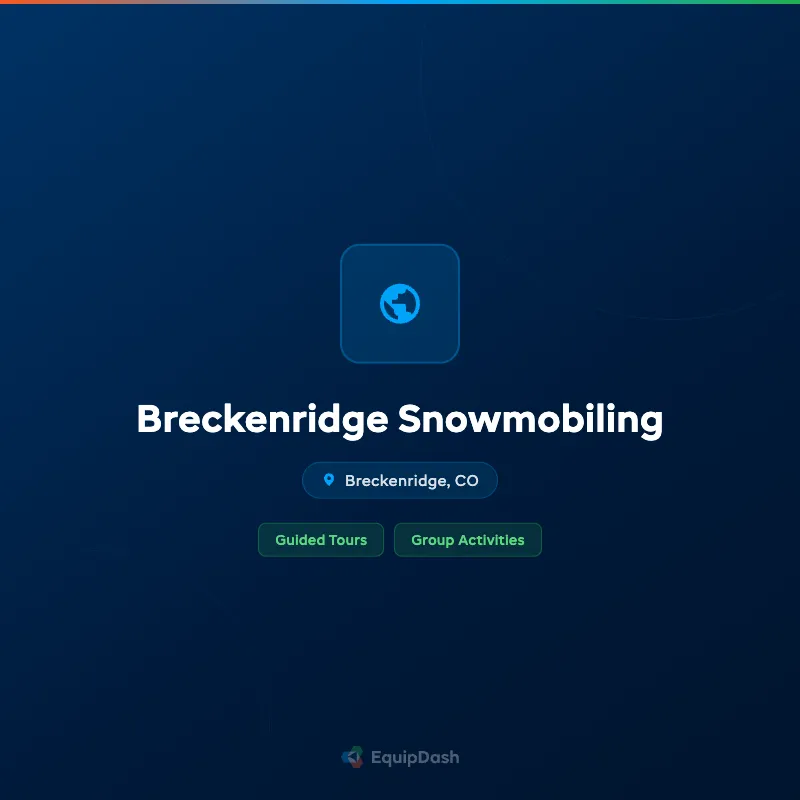 Breckenridge Snowmobiling