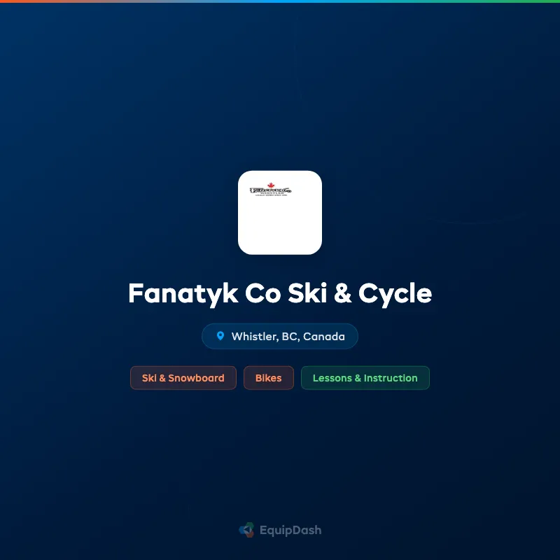 Fanatyk Co Ski & Cycle