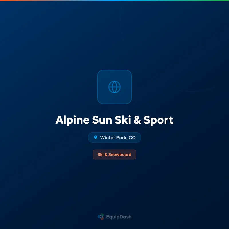 Alpine Sun Ski & Sport