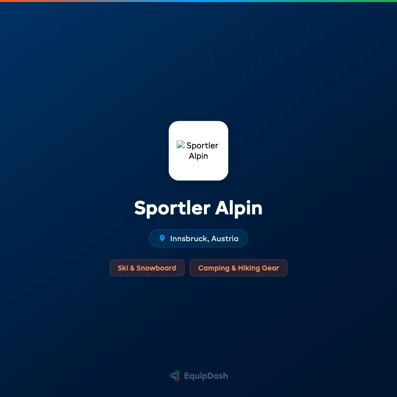 Sportler Alpin
