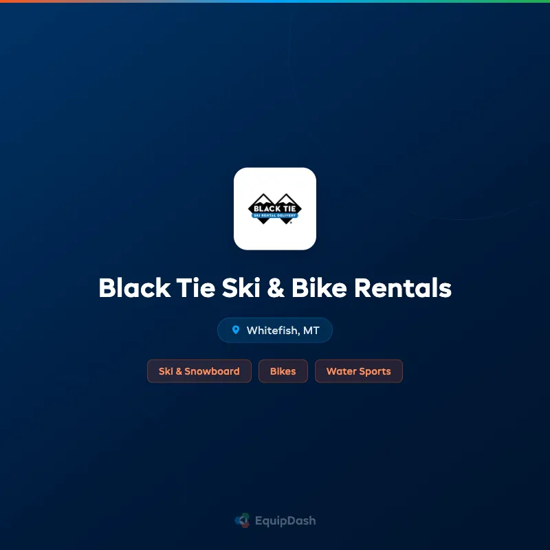 Black Tie Ski & Bike Rentals