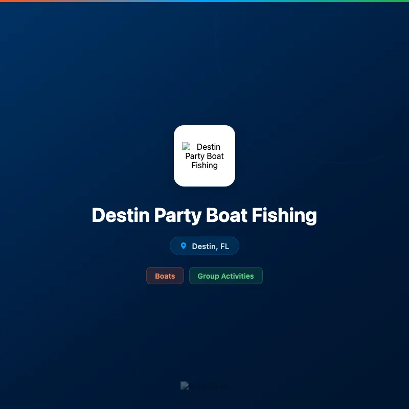 Destin Party Boat Fishing