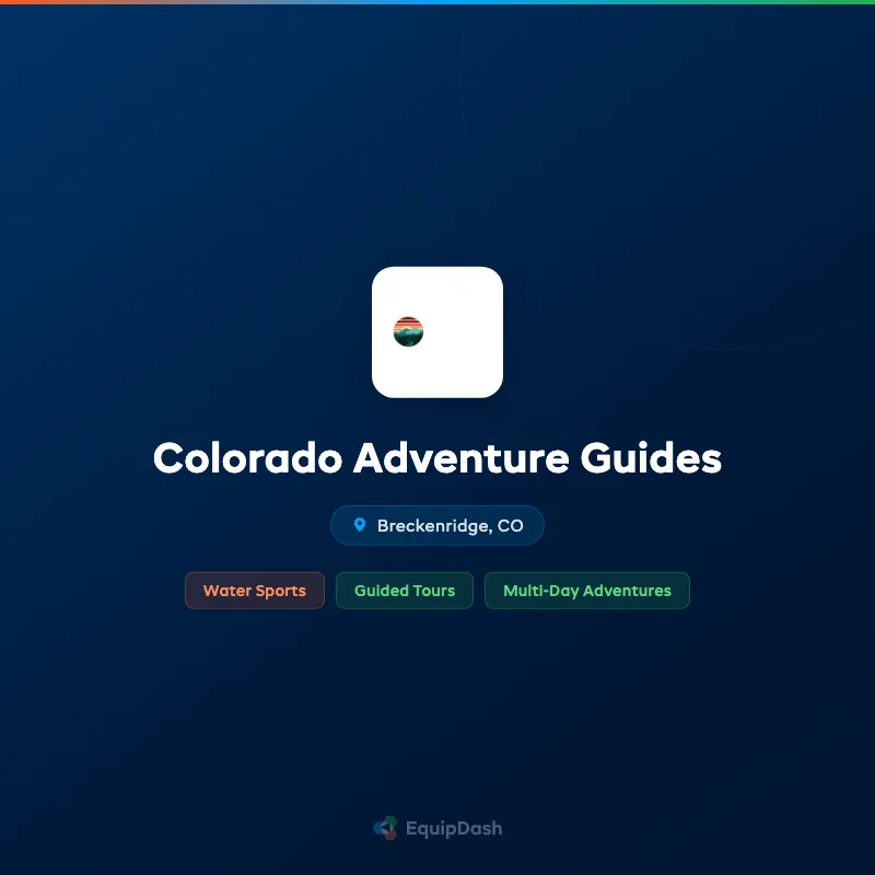 Colorado Adventure Guides