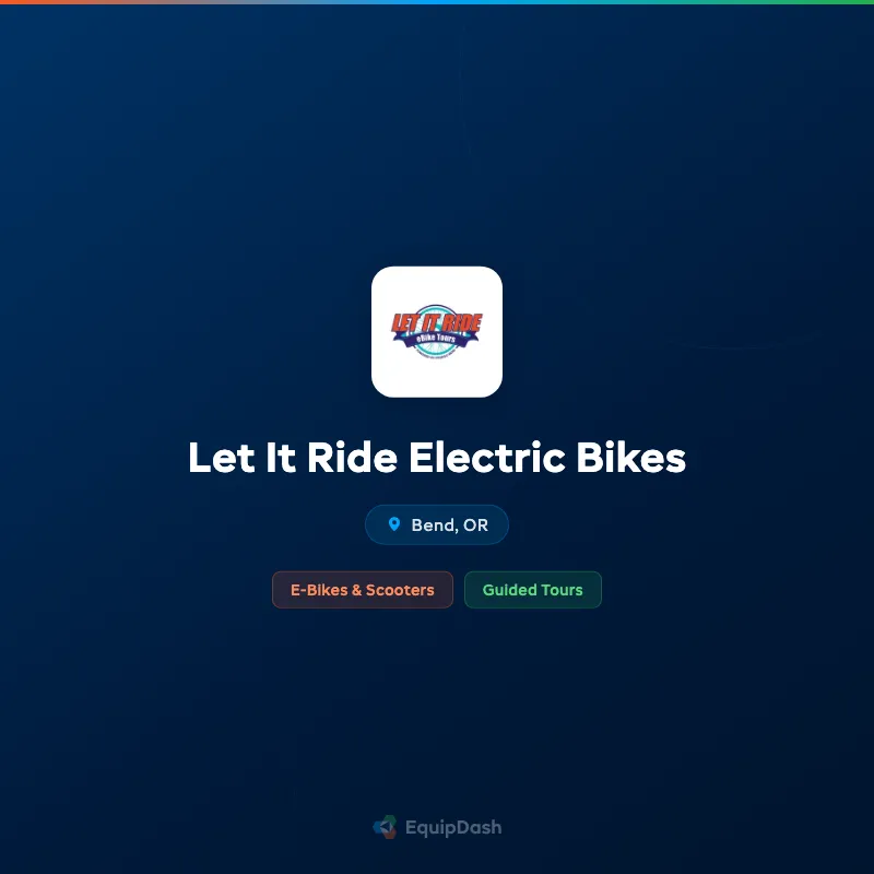 Let It Ride Electric Bikes