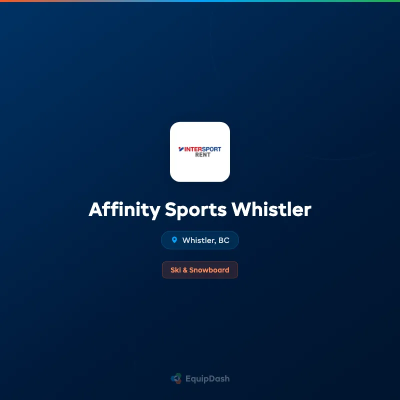 Affinity Sports Whistler