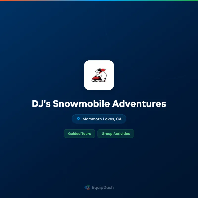 DJ's Snowmobile Adventures