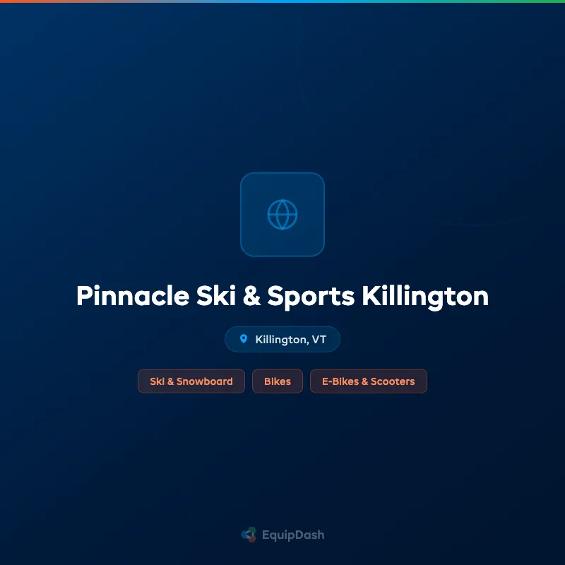 Pinnacle Ski & Sports Killington