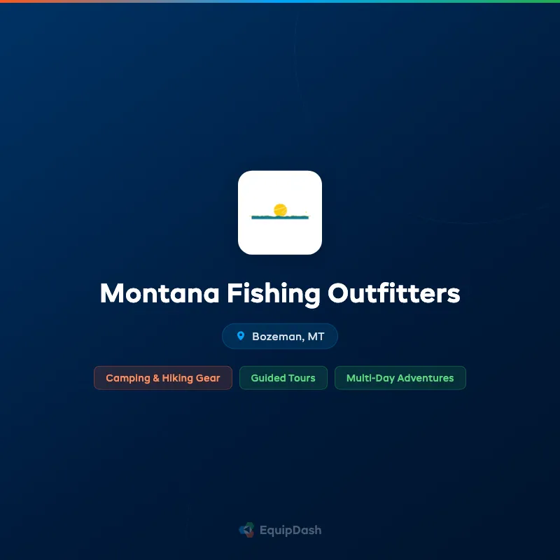 Montana Fishing Outfitters