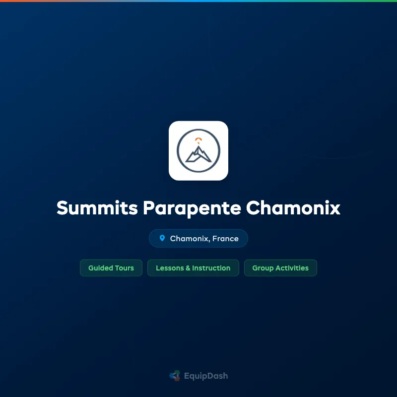 Summits Parapente Chamonix