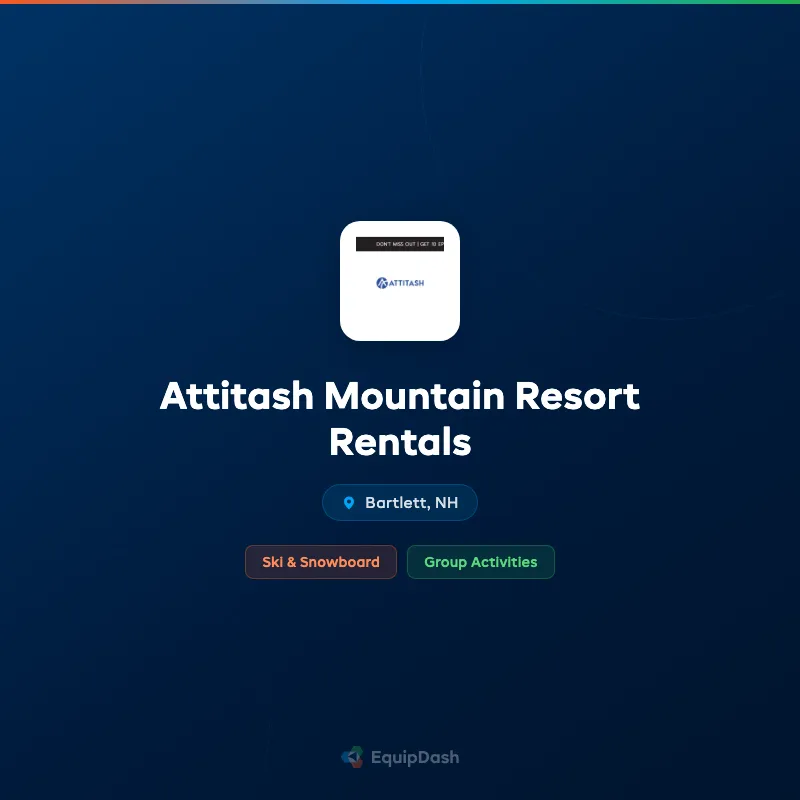Attitash Mountain Resort Rentals