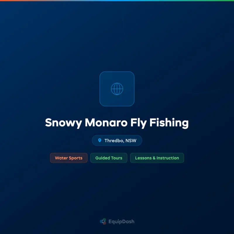 Snowy Monaro Fly Fishing