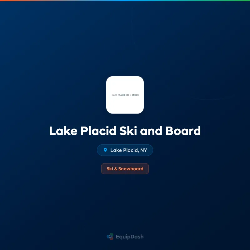Lake Placid Ski and Board