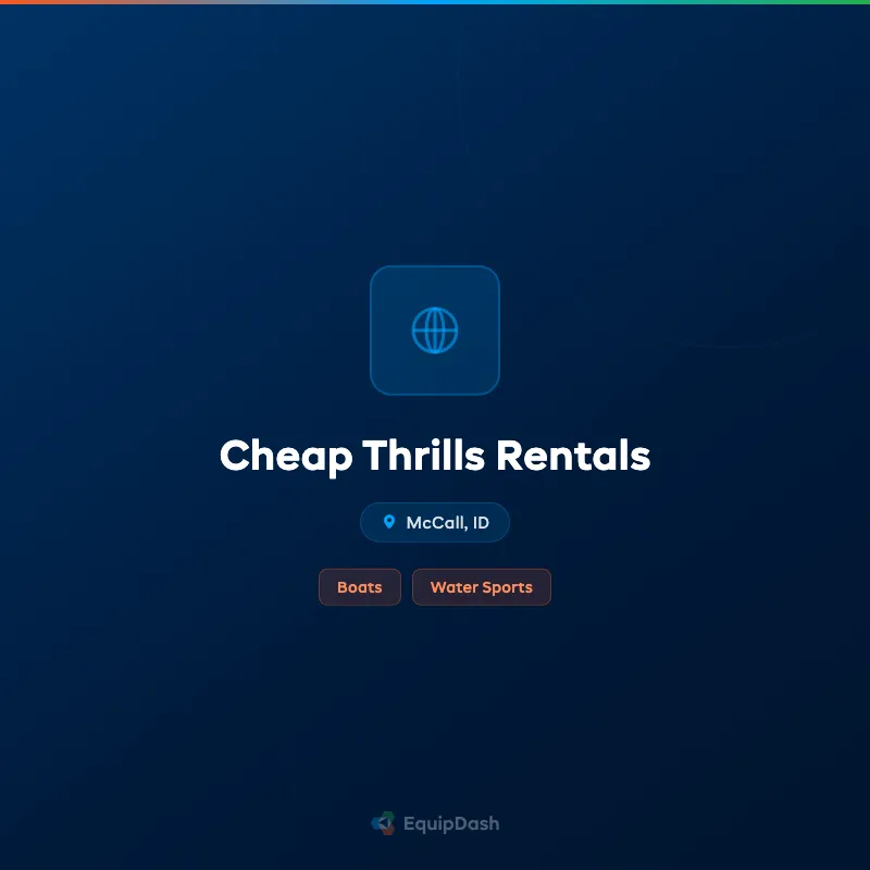 Cheap Thrills Rentals