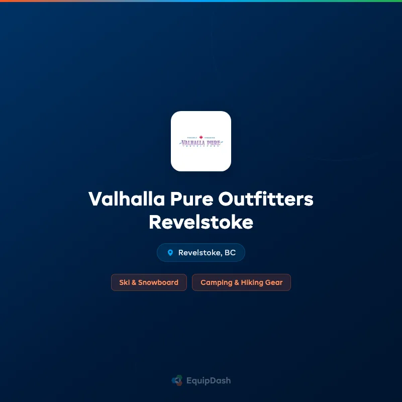 Valhalla Pure Outfitters Revelstoke